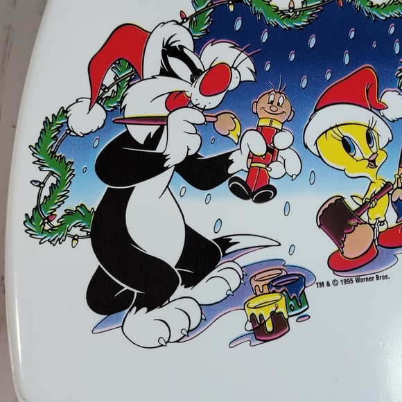 Warner Bros Vintage 1995 Selvester & Tweety Bird Collectible Sandwhich Lunch Box - Picture 5 of 16